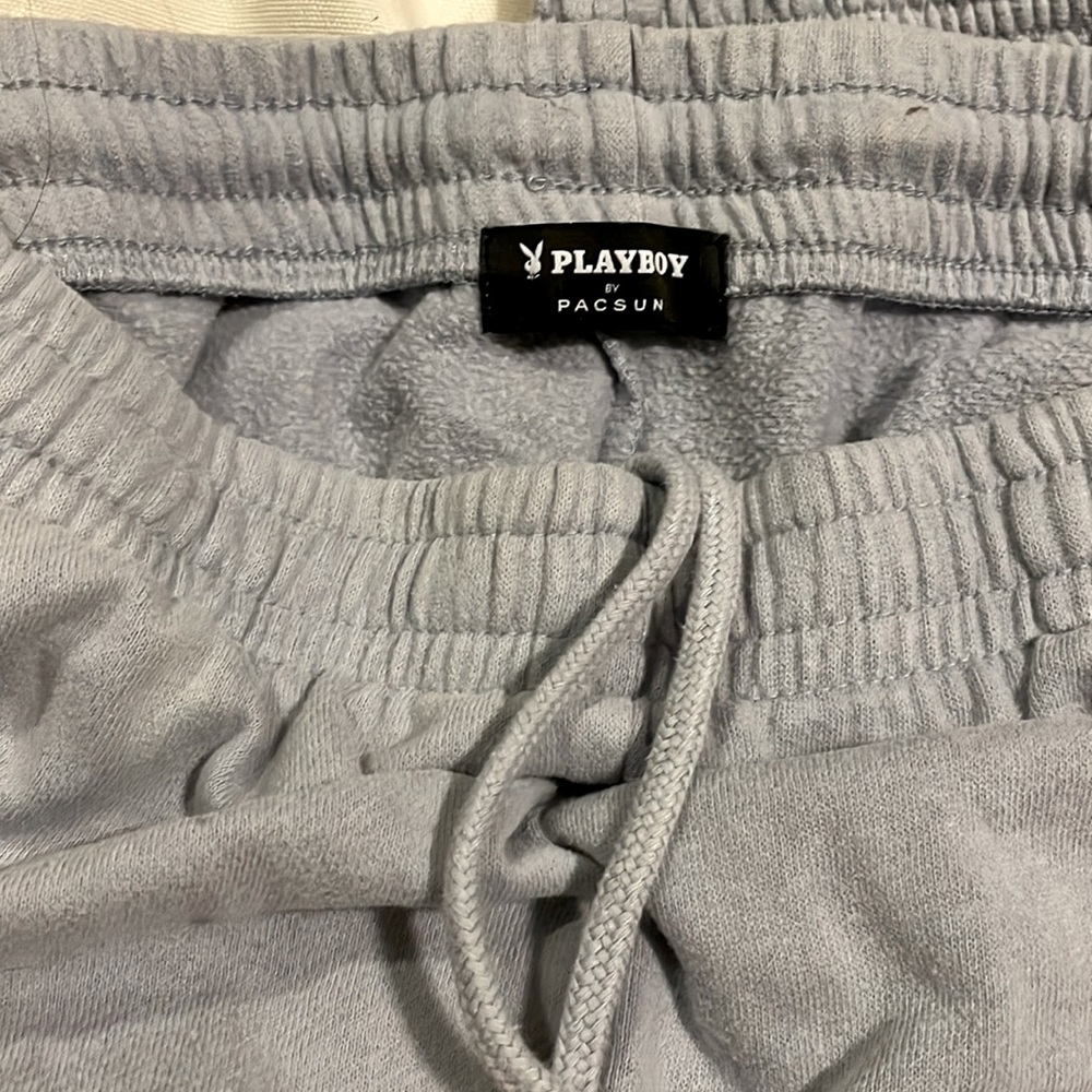 PacSun light blue Gray sweat Pants